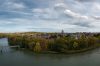 Luftaufnahme der Stadt Rochester Skyline